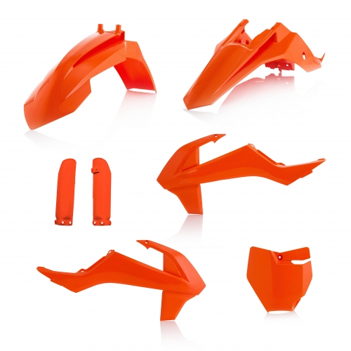 KIT PLÁSTICOS COMPLETO ACERBIS KTM SX 65 2016 - 2018 LARANJA